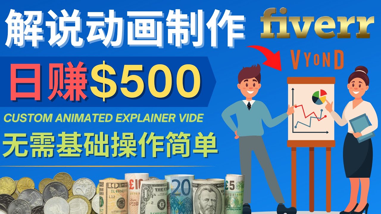（4286期）制作解说类动画视频（Animated Explainer）日赚500美元以上 – 0基础可操作