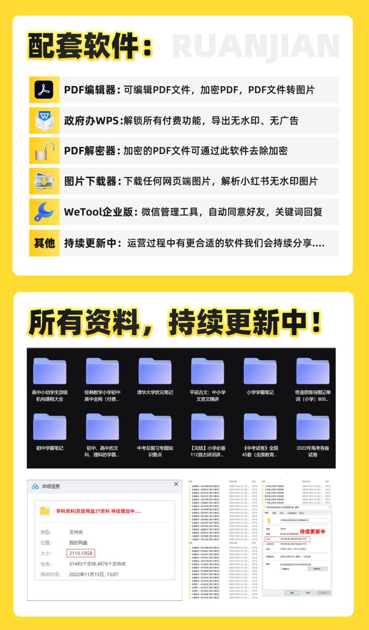 （5003期）2023最新k12学科资料变现项目：一单299双平台操作 年入50w(资料+软件+教程)