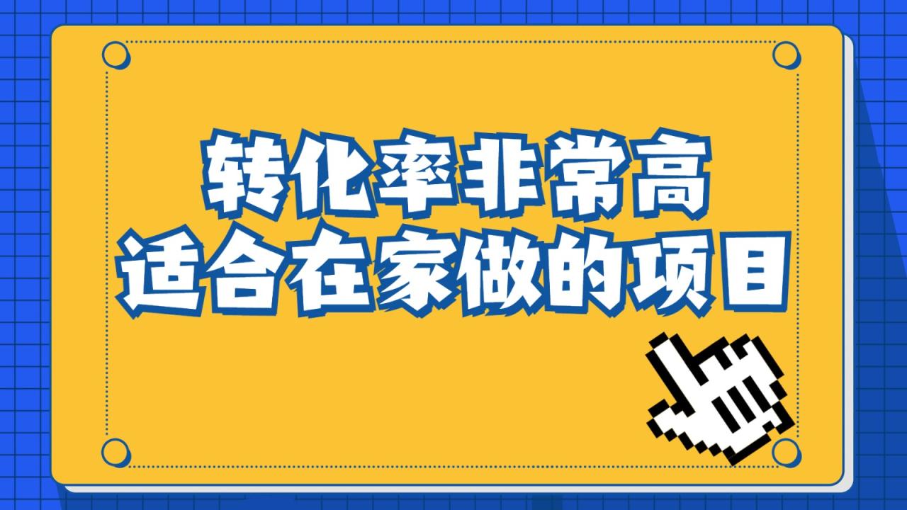 一单49.9，冷门暴利，转化率奇高的项目，日入1000+是怎么做到的，手机可操作