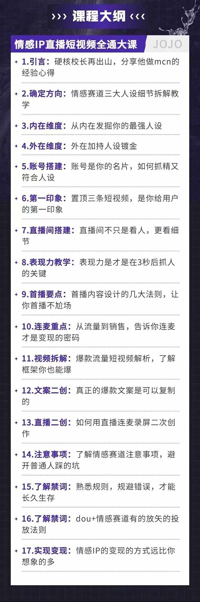 （11590期）情感直播IP短视频全通大课，普通人的IP之路从情感赛道开始（18节）