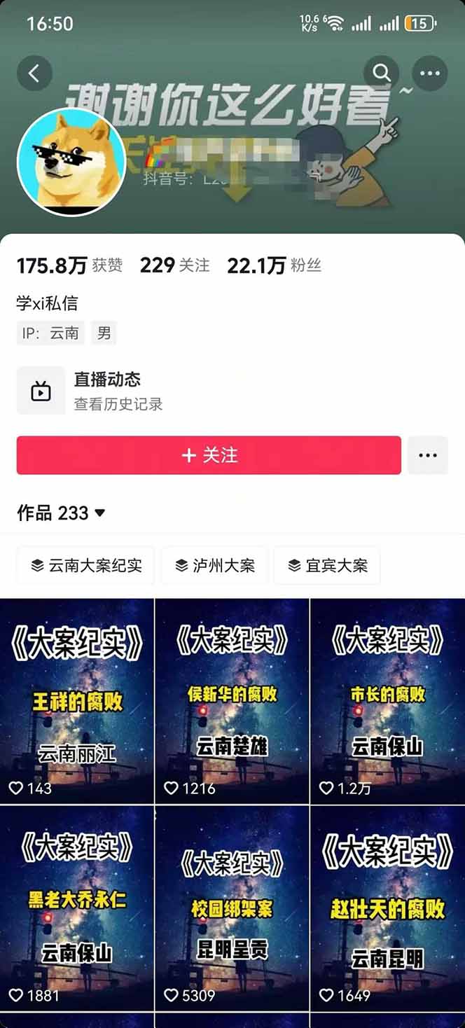 （15992期）AI大案纪实短视频制作课，文案生成+剪辑教学+伙伴计划，单条收益7-10元