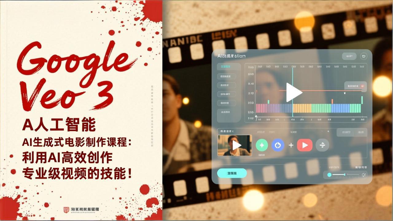 (17032期)Google Veo 3人工智能AI生成式电影制作课程:利用AI高效创作专业级视频的技能!
