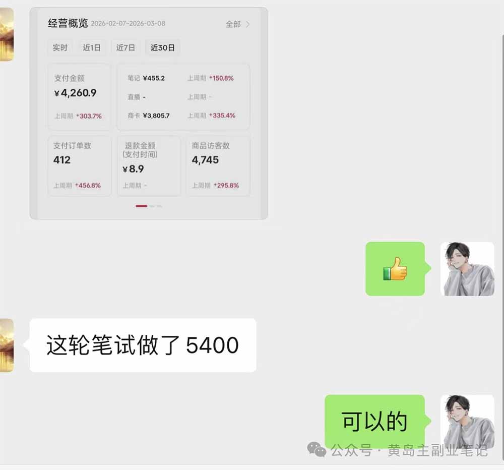 （18270期）黄岛主小红书AI考题项目训练营1.0+2.0：从选品到店铺，一套方法通吃所有行业，单天变现500+