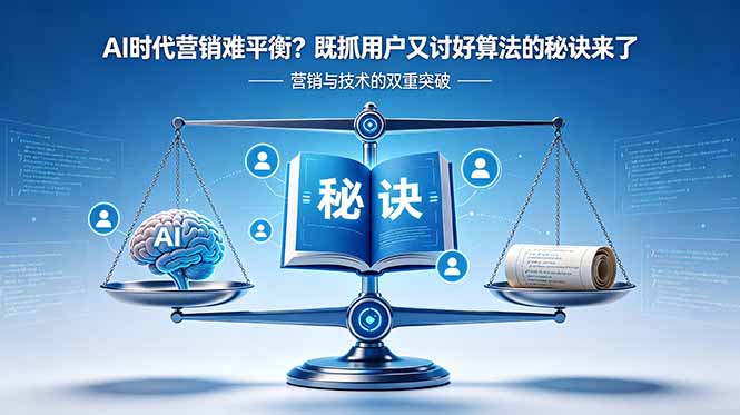 （18600期）AI时代营销难平衡？既抓用户又讨好算法的秘诀来了【原创双语字幕】