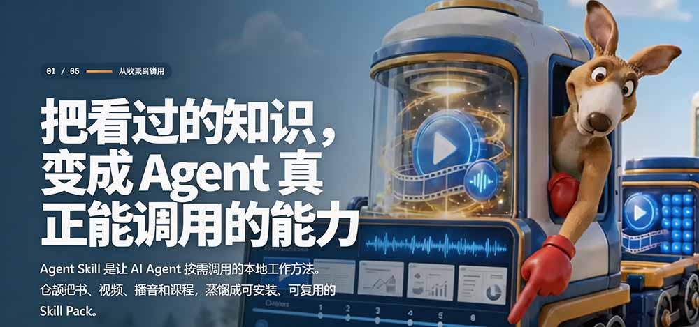 （19809期）全网走红！GitHub上6.7K Star的开源项目，把任何书、长视频、播客蒸馏成AI工具，值得收藏 cangjie-skill