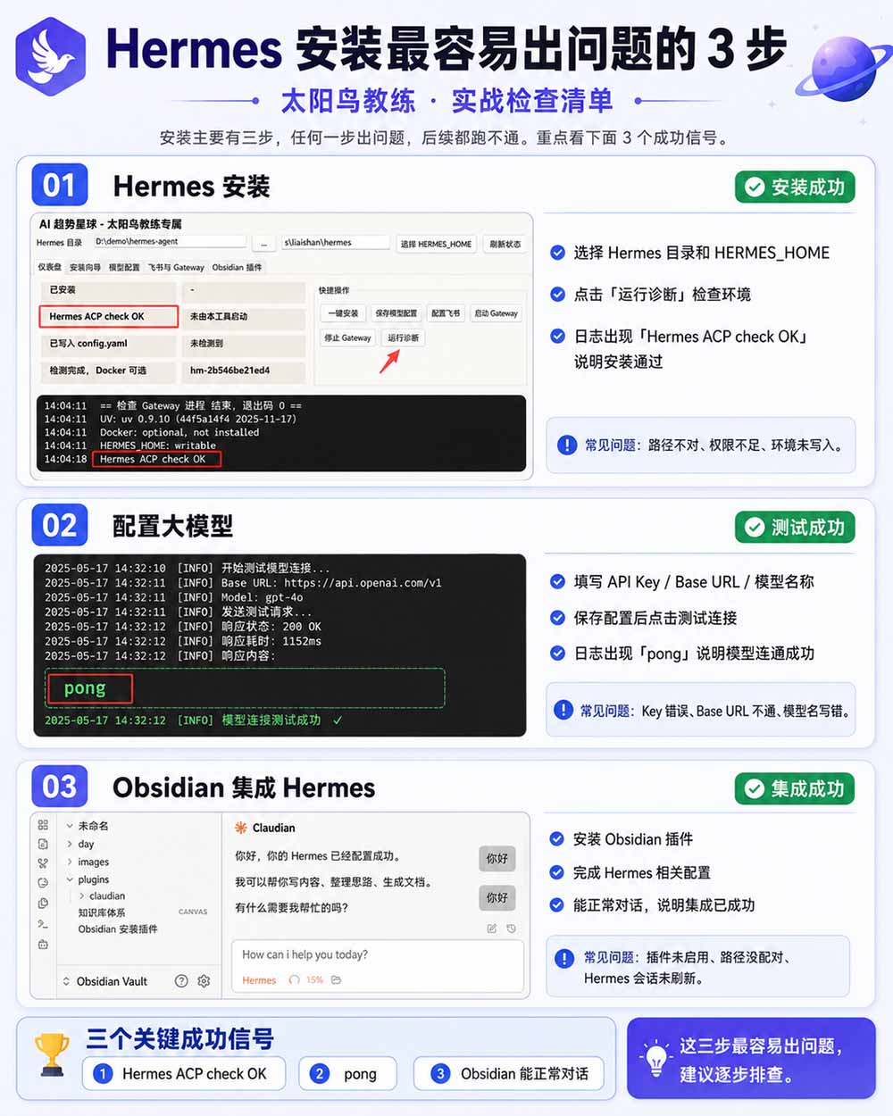 （19861期）Hermes+Obsidian打造AI内容系统SOP；工具只是入口系统才是复利，从安装配置到知识库管理完整教学