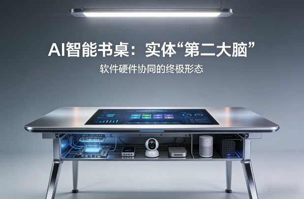 AI智能书桌搭建，构建你的实体“第二大脑”，软件硬件协同的终极形态